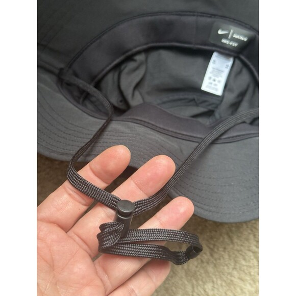 NWT Nike Unisex Dri-FIT Bucket Hat Black Hats Cap Size M/L - Picture 6 of 8